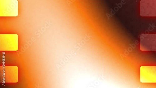 light burn filmed with grainy noise effect