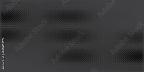 Schilderij op canvas black vector background carbon steel metal perforated