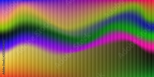 Fractal rendition of colored lines back ground