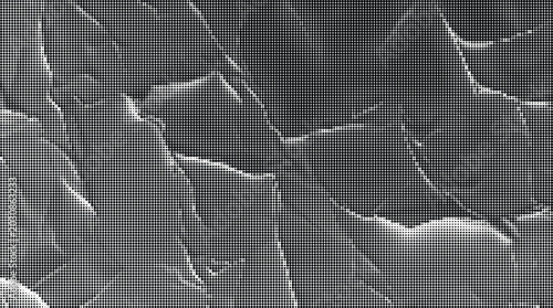 Canvas Print Grey cracked surface texture with rough transparent background effect