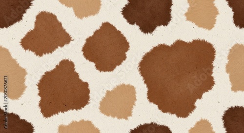 Giraffe Pattern Texture Background