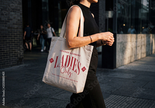Canvas Tote Bag Mockup
