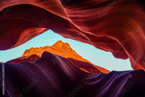 red and yellow slot canyons, Utah