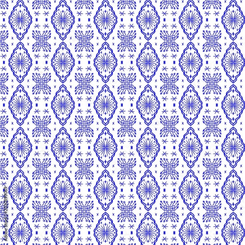 seamless floral pattern,vintage tile