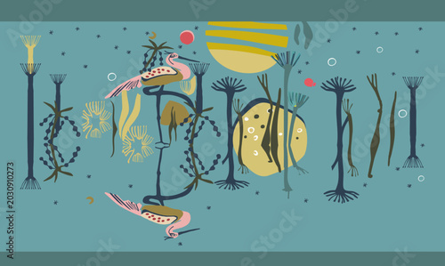 Tableau sur toile Garza