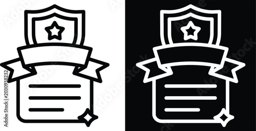 Photos define Two-tone version in black and white background