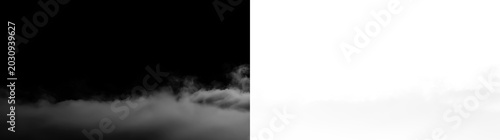Canvas-taulu Cloud formations appear in the sky during late afternoon with clear visibility o