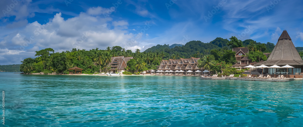Obraz premium The stunning and picturesque island of Langkawi, Malaysia