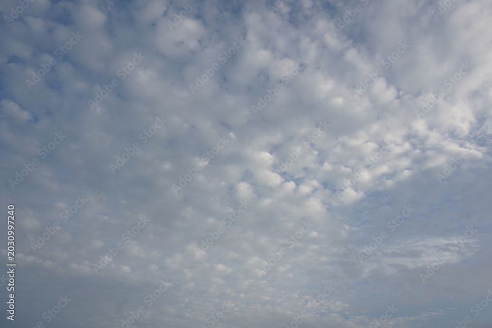 Obraz premium blue sky with clouds