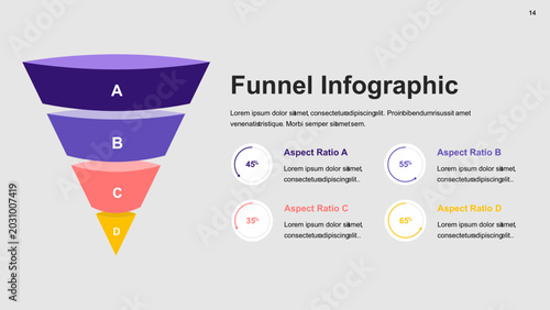 Creative Funnel Infographic Template