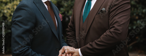 Two Men Celebrate Weddings