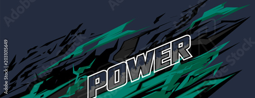 car livery graphic vector. abstract grunge background design for vehicle vinyl wrap and car branding