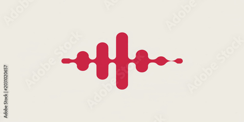Fotografie Red blood cells and a blood drop forming a heart symbol with a travel-inspired r