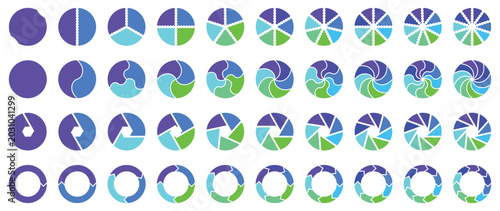 Photography Circle pie chart