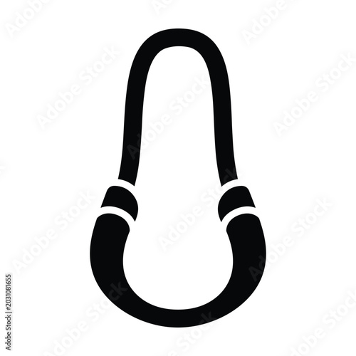 Carabiner hook, climbing equipment, outdoor gear, nobody
