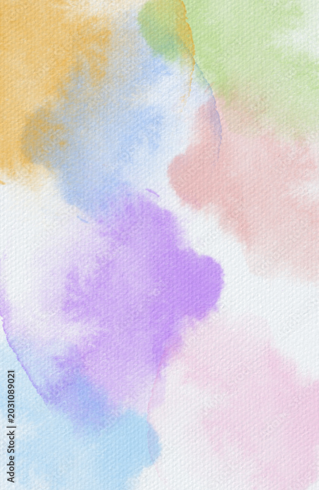Fototapeta premium watercolor colorful abstract background
