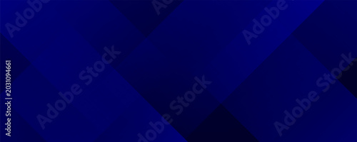 Fotografie Abstract blue background with glowing geometric lines