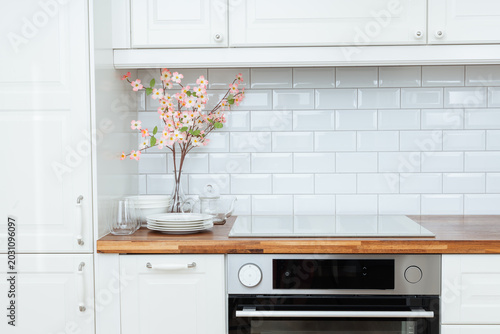 Foto Minimalist scandinavian kitchen design