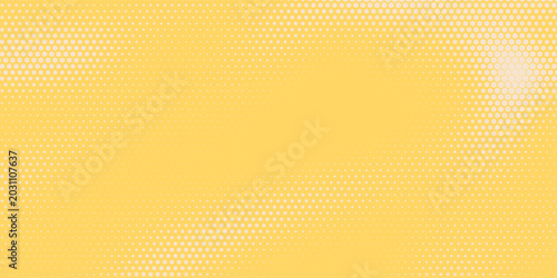 Fotografie Futuristic digital data distortion screen featuring repeating hexagonal dots for