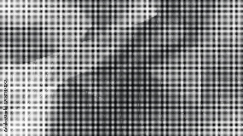Foto A grayscale image of crumpled transparent sheets on a surface with grid lines