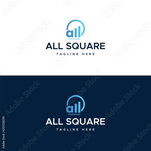 ALL Letter Logo Design, Inspiration for a Unique Identity. 