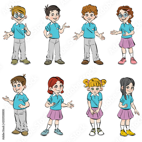 Cartoon children's collection for ages 7-10.