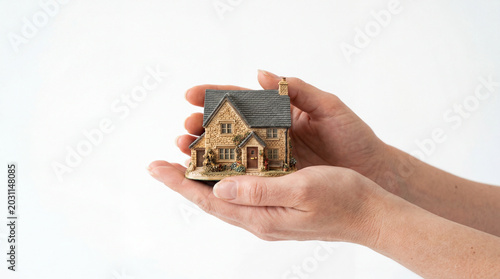 house in hands