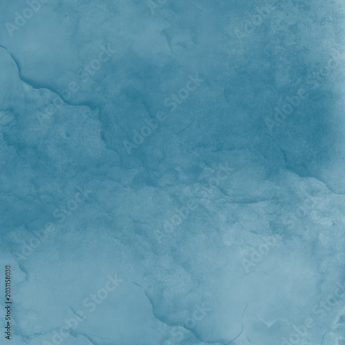 Winter theme light blue background with rustic frosty plaster wall textures