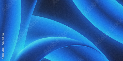 Abstract blue wave pattern with flowing liquid texture in dark moody lighting