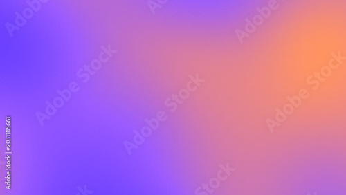 Tableau sur toile Violet and hot orange gradient abstract background with geometric style