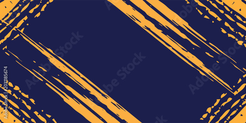 abstract yellow grunge on dark blue background modern arts grunge