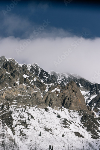 Mountains in the Yukon Canada