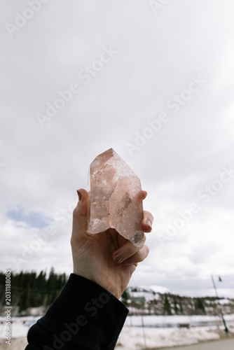 Crystals in a crystal shop 