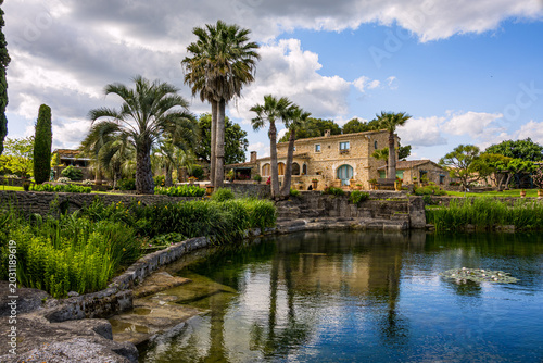 Le Jardin de Saint Adrien à Servian dans l'Hérault en France
