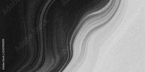 Abstract asphalt road crack texture in black and white minimalist close-up