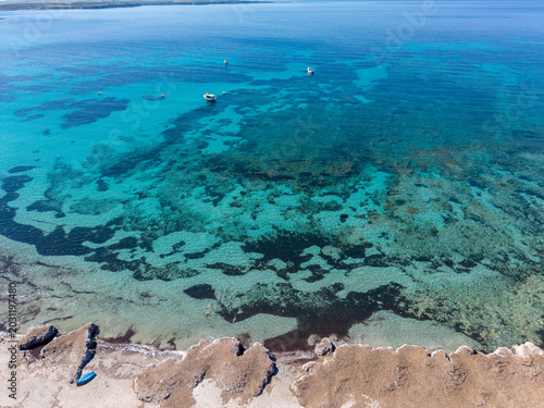 Spiaggia di Putzu Idu, comune di San Vero Milis, provincia di Oristano