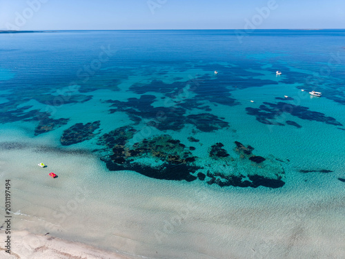 Spiaggia di Putzu Idu, comune di San Vero Milis, provincia di Oristano