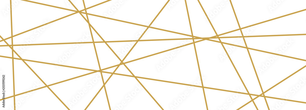 Obraz premium Chaotic straight chaos and abstract pattern random with line lines geometric. Messy scribble unusual and graphic web monochrome with artistic diagonal wall. Triangle chaotic elements.