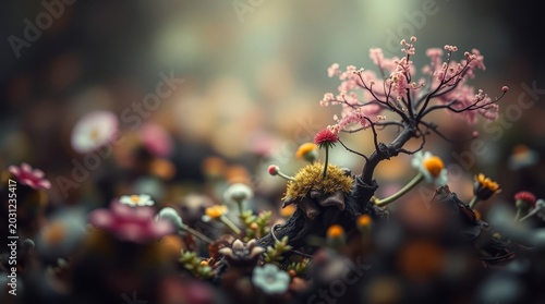 flowers in the forest