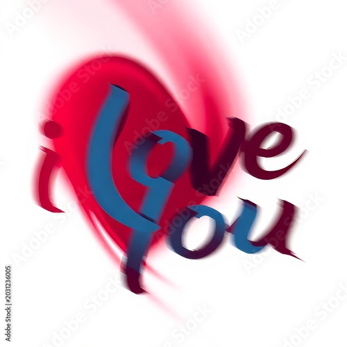 I love you background
