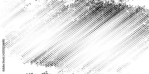Bild auf Leinwand halfton pattern dot background texture overlay grunge distress linear vector