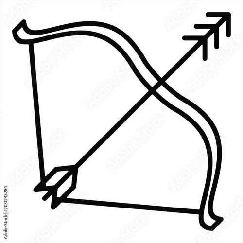 Bow  Icon Element For Design
