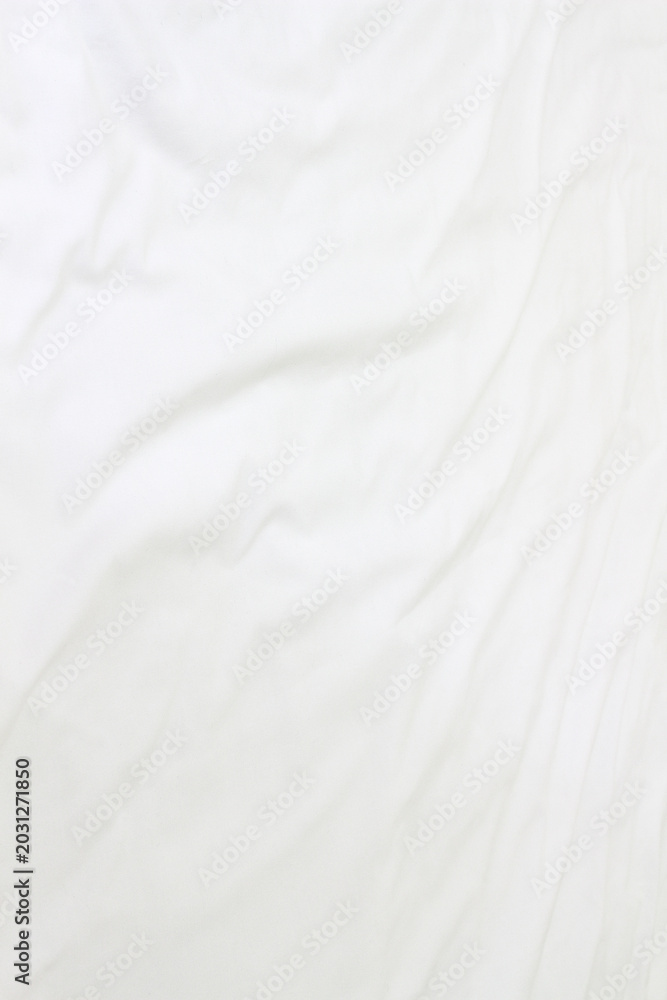 Obraz premium white bedding sheets texture for background