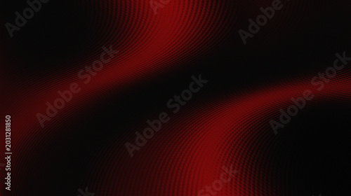 Foto The red color goes from black to black with a micro-texture pattern that resembles a halftone pattern or a fine pixel structure