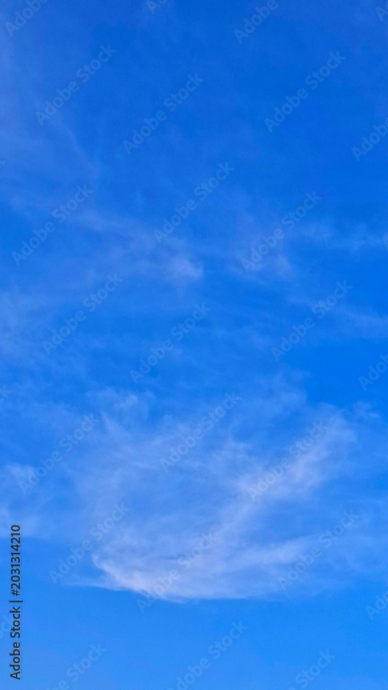 Obraz premium blue sky with clouds