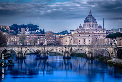 Canvas Print St Peter basilica