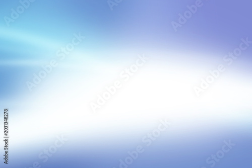Soft blue and white abstract gradient background with copy space