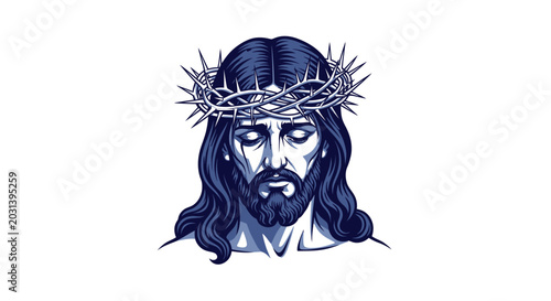 Foto Jesus Christ Crown of Thorns Religious Symbol