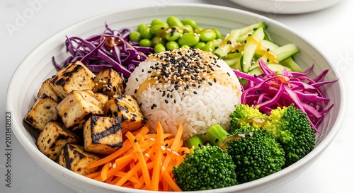 Vibrant Healthy Food Bowl Delight.