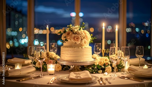 wedding table decoration